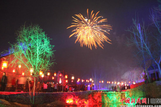 古村落上九山村举办首届古庙会