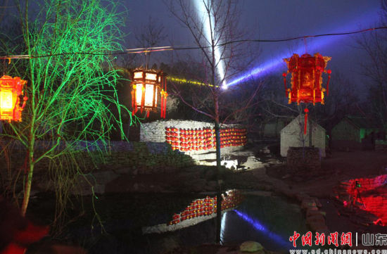 古村落上九山村举办首届古庙会(2)