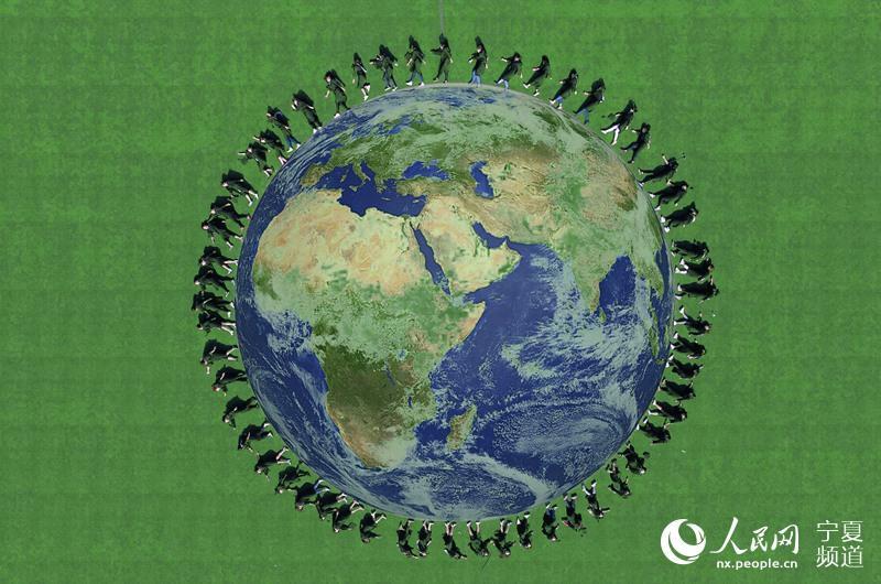 大学生航拍另类毕业照 换个角度致青春(6)