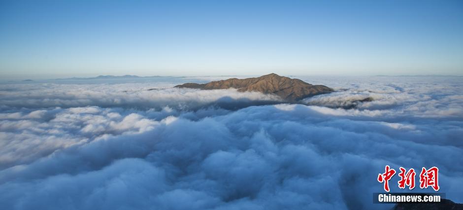 高温催生广东金子山罕见日出美景(4)