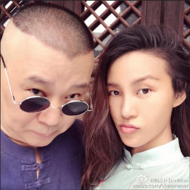 郭德纲带儿子拍时尚大片 中西混搭陈漫掌镜(7