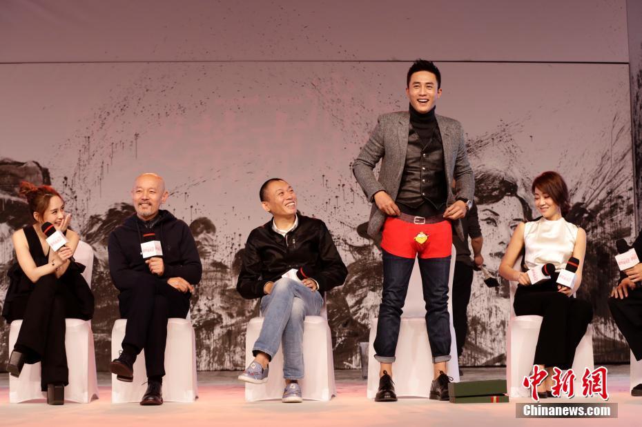 《罗曼蒂克消亡史》北京首映发布会 杜淳现场