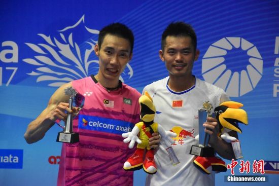 林丹战胜李宗伟首夺马来西亚羽毛球公开赛冠军