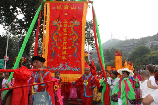 淄博博山民俗活动文姜庙会开启 孝文化盛会