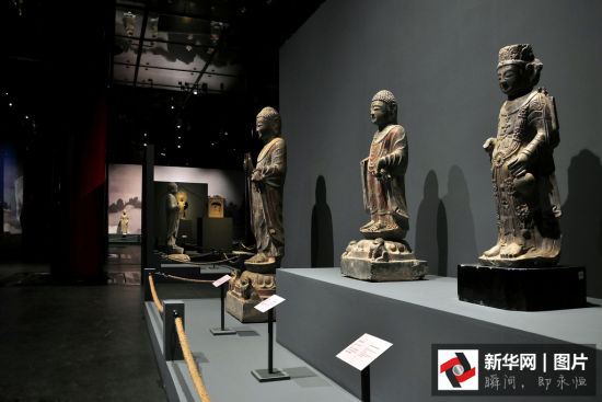 梵天东土并蒂莲华故宫博物院展厅对公众开放