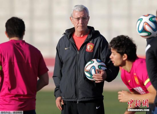 史上最大牌!里皮正式出任中国男足主帅