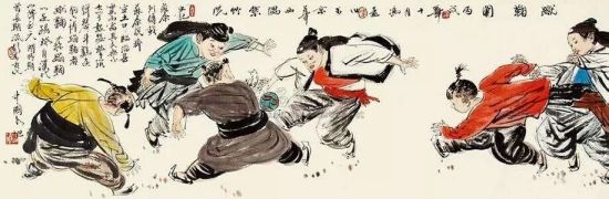 淄博蹴鞠将作为中超联赛的"圣球"亮相开幕式