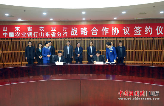 农行山东分行千亿意向性信贷支持山东乡村振兴