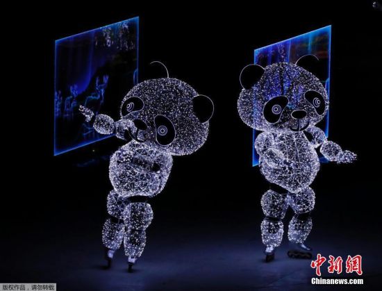 北京八分钟现冬奥闭幕式 华美场面震憾全场