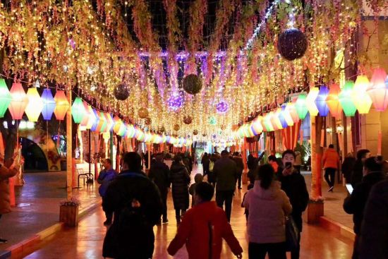 文化旅游融合年暨泰安方特第二届熊出没新春灯