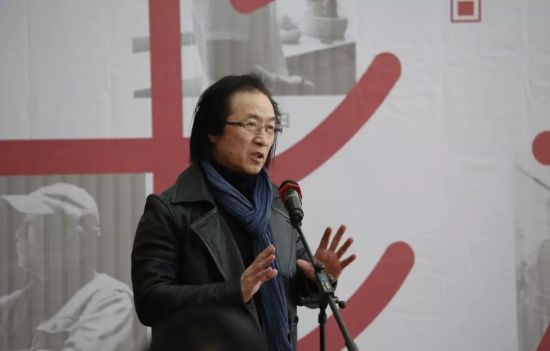 校方代表济南大学美术学院院长刘雷致辞.
