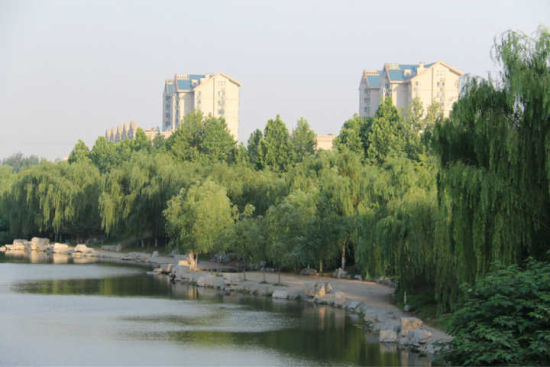 280号 济南大学李宛珠 《济南大学之晨湖》