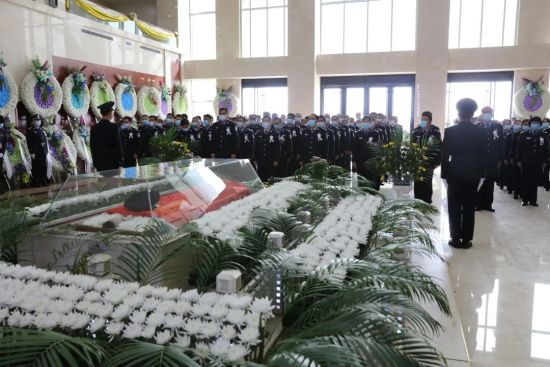 沉痛送别潍北监狱80后干警赵永同志